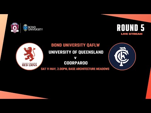 LIVE QAFLW ROUND 5 - University of Queensland v Coorparoo