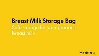 Product video: Medela Breast Milk Storage Bags