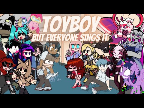 Toyboy but Every Turn a Different Character Sings (FNF Toyboy but Everyone Sings it)