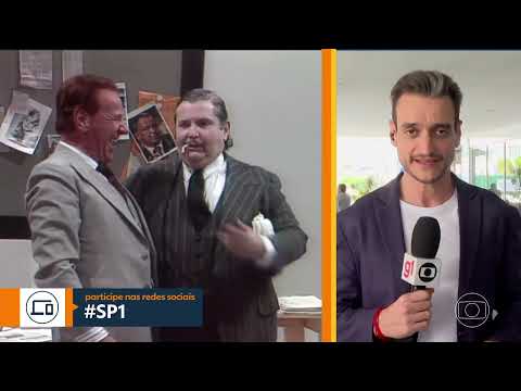 Chamadas SP1 / RJ1 no dia da morte de Jô Soares (05/08/2022)