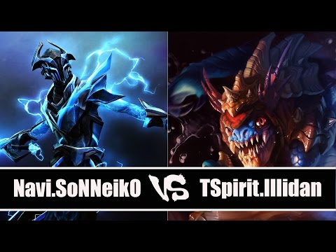 [Dota2] Na`Vi.SoNNeikO vs TSpirit.Illidan MMR Ranked Match Thai Commentary