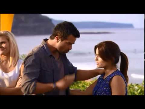 Zac and Leah hug scene ep 6078