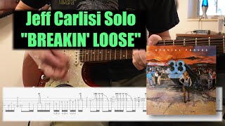 "Breakin' Loose" - 38 Special Guitar Solo +Tab