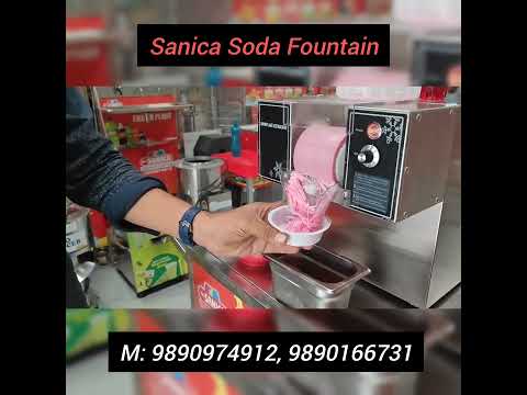 SANICA SODA FOUNTAIN's ~ ICE SNOW MACHINE