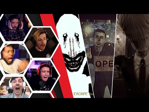 Lets Player's Reaction To Random Jumpscares/Scary Moments - Random Games