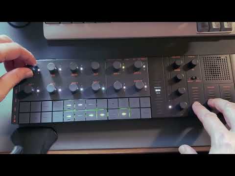 YAMAHA SEQTRAK techno beat