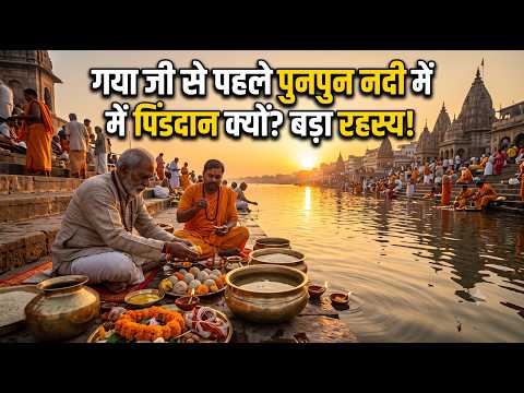 गया जी से पहले पुनपुन नदी में पिंडदान क्यों किया जाता है? छिपा है एक बड़ा रहस्य! 🌊