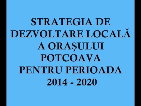 INVESTITII POTCOAVA, OLT