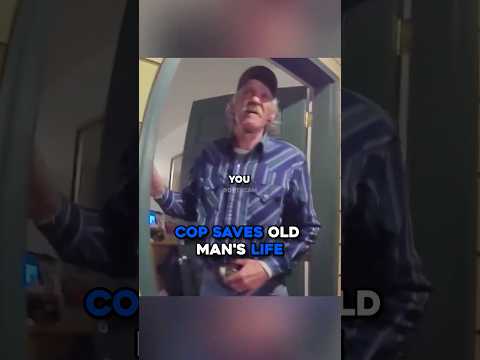 Cop Saves Old Man’s Life🙌❤️