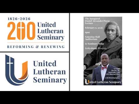 Daniel Alexander Payne Lecture w/The Rev. Dr. Mark Kelly Tyler