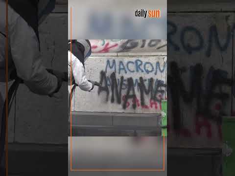 Clean up efforts continue in Paris in wake of mass protests | Daily Sun