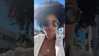 Come with me to the hair salon #lahairstylist #losangeles #naturalhair