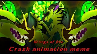 Crash animation meme {Wings of fire}