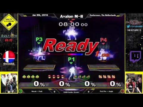 Avalon M-II - Amsah + Faab Vs Prof Pro + Jeapie - SSBM Doubles Grand Final