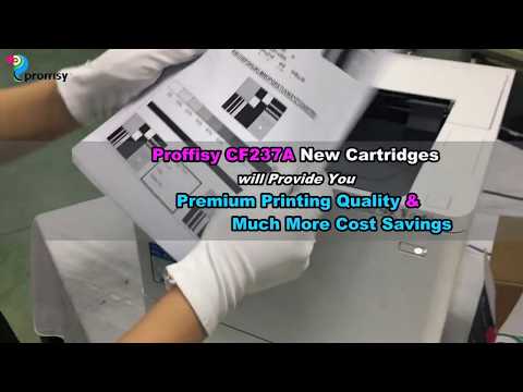 Hewlett Packard (HP) HP 37A Original LaserJet Toneris Cartridge Juodas video