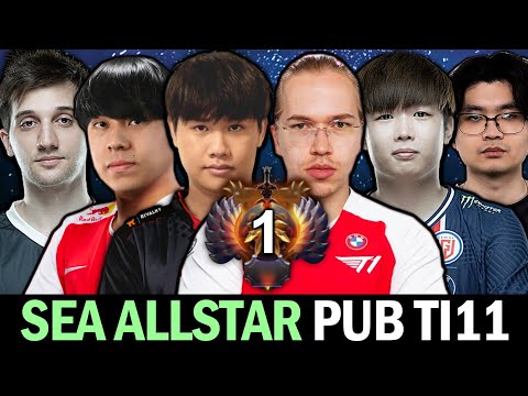 TOP-1 vs TOP-2 Rank Epic Allstar before TI11 — Ana Arteezy Jackboys Bryle vs Topson NTS