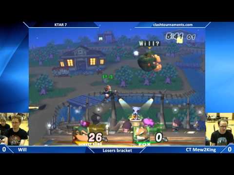 KTAR 7 - CT Mew2King vs Will - Project M