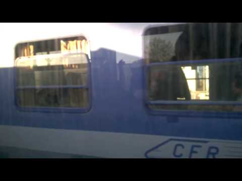 Regio 9031 versus IR 1775 la plecare din Bucuresti Nord