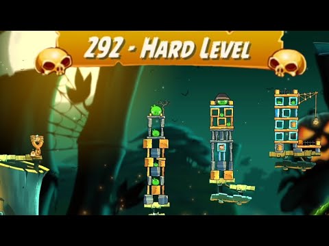 Angry Bird 2,HARD LEVEL:292 complete walkthrough ||Bamboo Forest SNOTTING HILL || #gaming