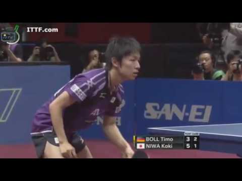 2014 WTTC 1/2 Koki NIWA vs Timo BOLL