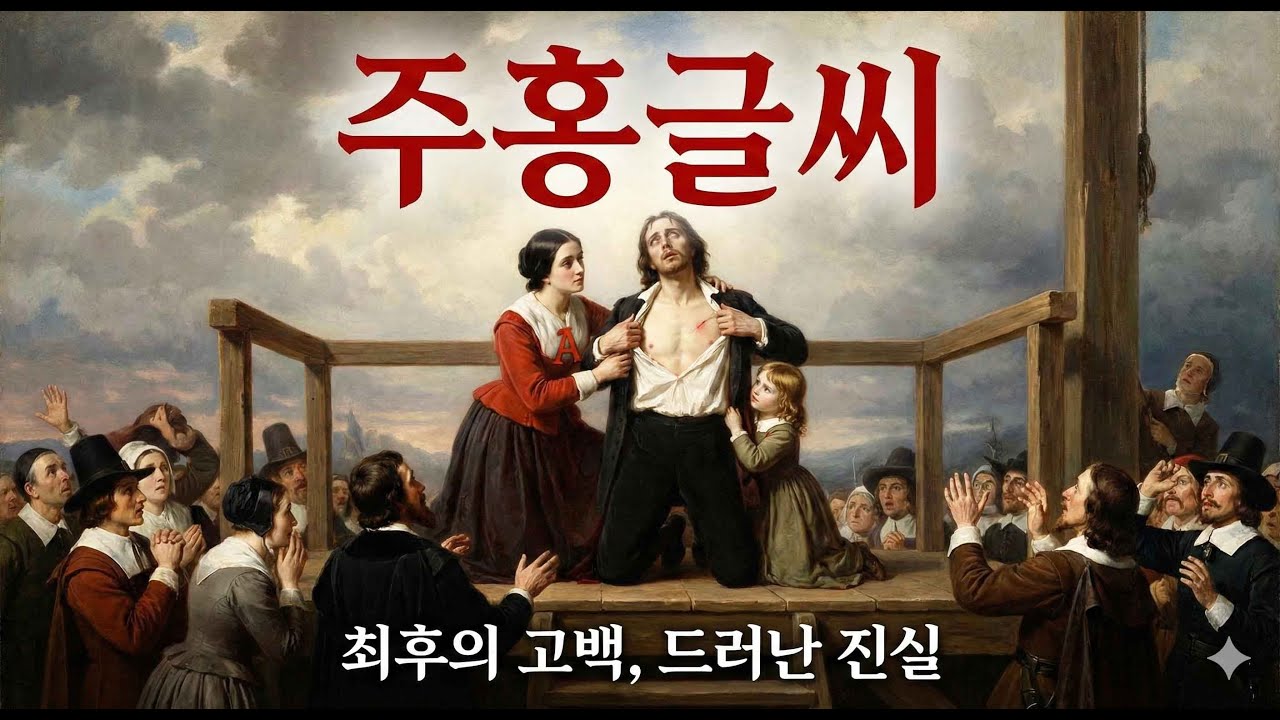 🅰️ 주홍글씨, 가슴에 새겨진 죄의 낙인과 구원의 이야기