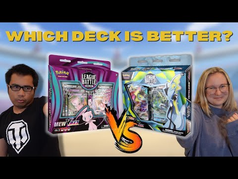 Mew vs Inteleon BATTLE! Which Battle V Deck Is BETTER?