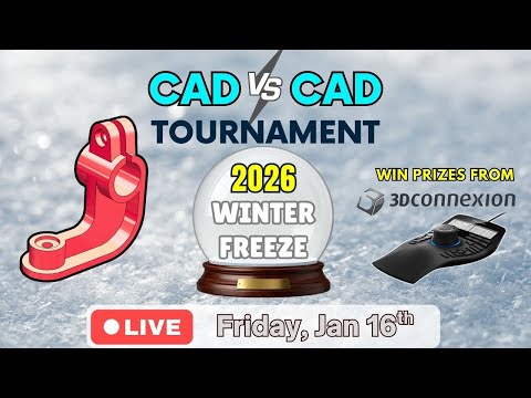 CAD vs CAD esports Tournament - 2026 WINTER OPEN - MATCH 3 and 4 - 1 PM East Coast, USA