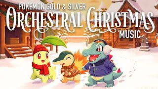 Pokemon Gold &amp; Silver Orchestral Christmas Music 🎄🎁 | Holiday's Beautiful Music ❄️