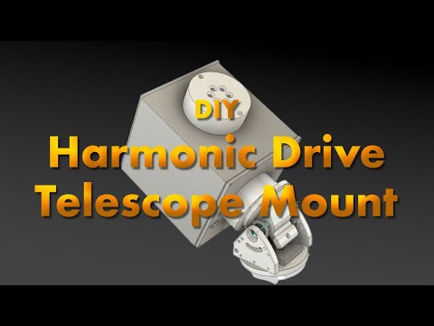 Design and Build a DIY Harmonic Drive Telescope Mount!