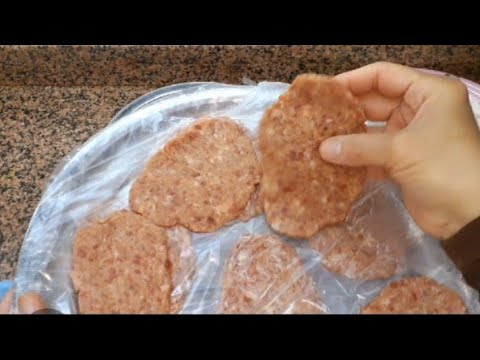 وفرى اكتر من ١٥٠ جنيه  بطرقتين مختلفتين عملت ١٤ قطعه بفتيك من ربع مفروم بطريقه سهله وسريعه