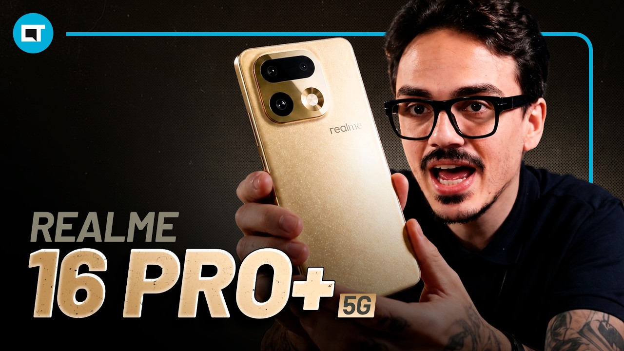 Testamos o realme 16 Pro+: Foco em Fotografia Inteligente e Muita Bateria