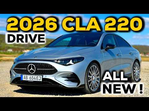 Thumbnail for ALL-NEW 2026 Mercedes CLA 220 AMG – Is NEW 1.5L Any Good? Full Drive Review by Car