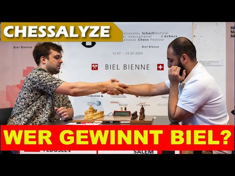 A real beauty at the end! | Fedoseev vs. Salem | Biel Chess Festival 2025 Masters Final