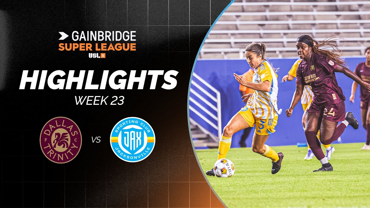 Dallas Trinity vs Sporting Jacksonville Highlights