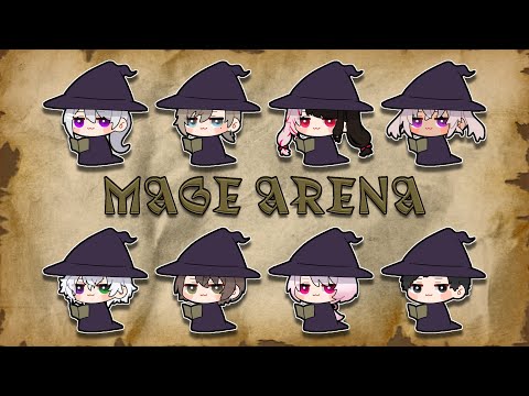 【Mage Arena】本気で魔法呪文を詠唱する男【にじさんじ/社築】