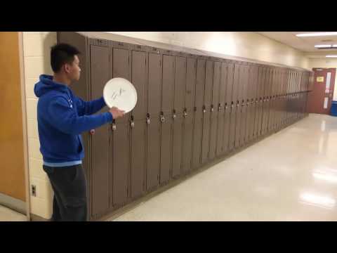 Albert Campbell C.I.  Ultimate Frisbee trick shots