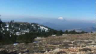 preview picture of video 'Ciucular Revolcadores - Peña moratalla Llegando al pico del Obispo'