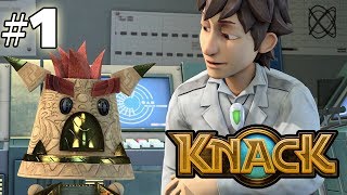 KNACK - GAMEPLAY WALKTHROUGH - PART 1 (HD PS4 Gameplay)