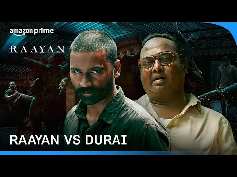 Raayan And His Brothers Against Durai And His Gang | Dhanush | Raayan | Prime Video India
