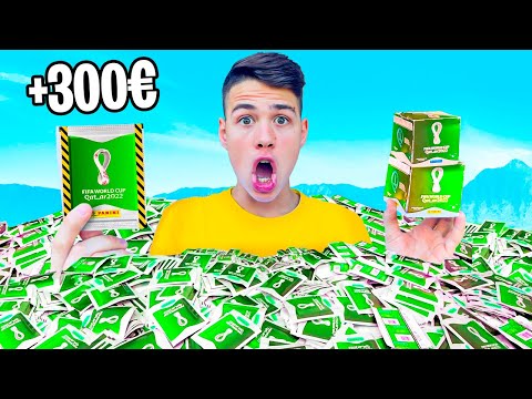 GASTÉ TODO mi DINERO en SOBRES ESPECIALES del MUNDIAL de QATAR...