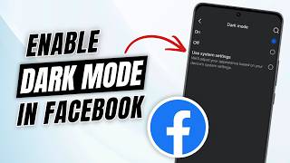 How To Enable Dark Mode in Facebook