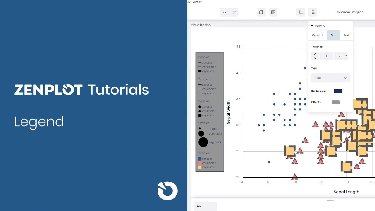 Legend - ZENPLOT Tutorials
