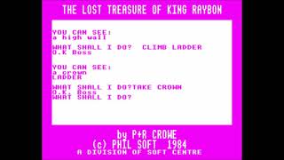 The Lost Treasure of King Raybon (longplay) for the BBC Micro