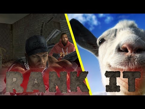 TOP 5 GAMES SO BAD THAT THEY'RE GOOD | RANK IT