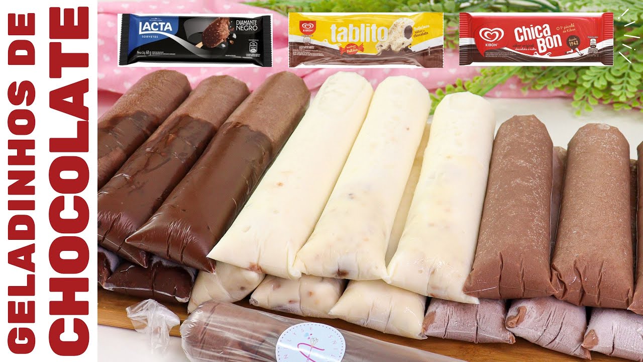 GELADINHO GOURMET: 3 SABORES DE CHOCOLATE FAMOSOS QUE SÃO SUCESSO DE VENDAS!