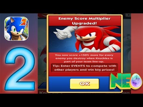 Sonic Dash 2: Sonic Boom Gameplay Walkthrough Part 2 - Upgrades (iOS, Android)