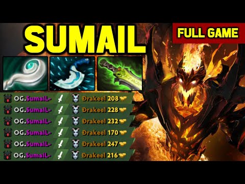OMG! Sumail MID Shadow Fiend MAGIC DMG BUILD Destroy MID QoP