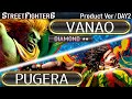 【sf6 day2】ヴァナヲ vanao ブランカ blanka vs ぷげら pugera ディージェイ deejay 【high level gameplay】60fps