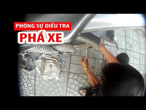 PHÓNG SỰ ĐIỀU TRA: Phá xe ngay trung tâm Sài Gòn
