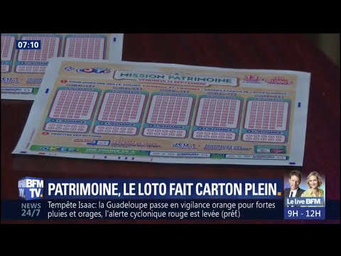 Le loto du patrimoine rencontre un vrai succès